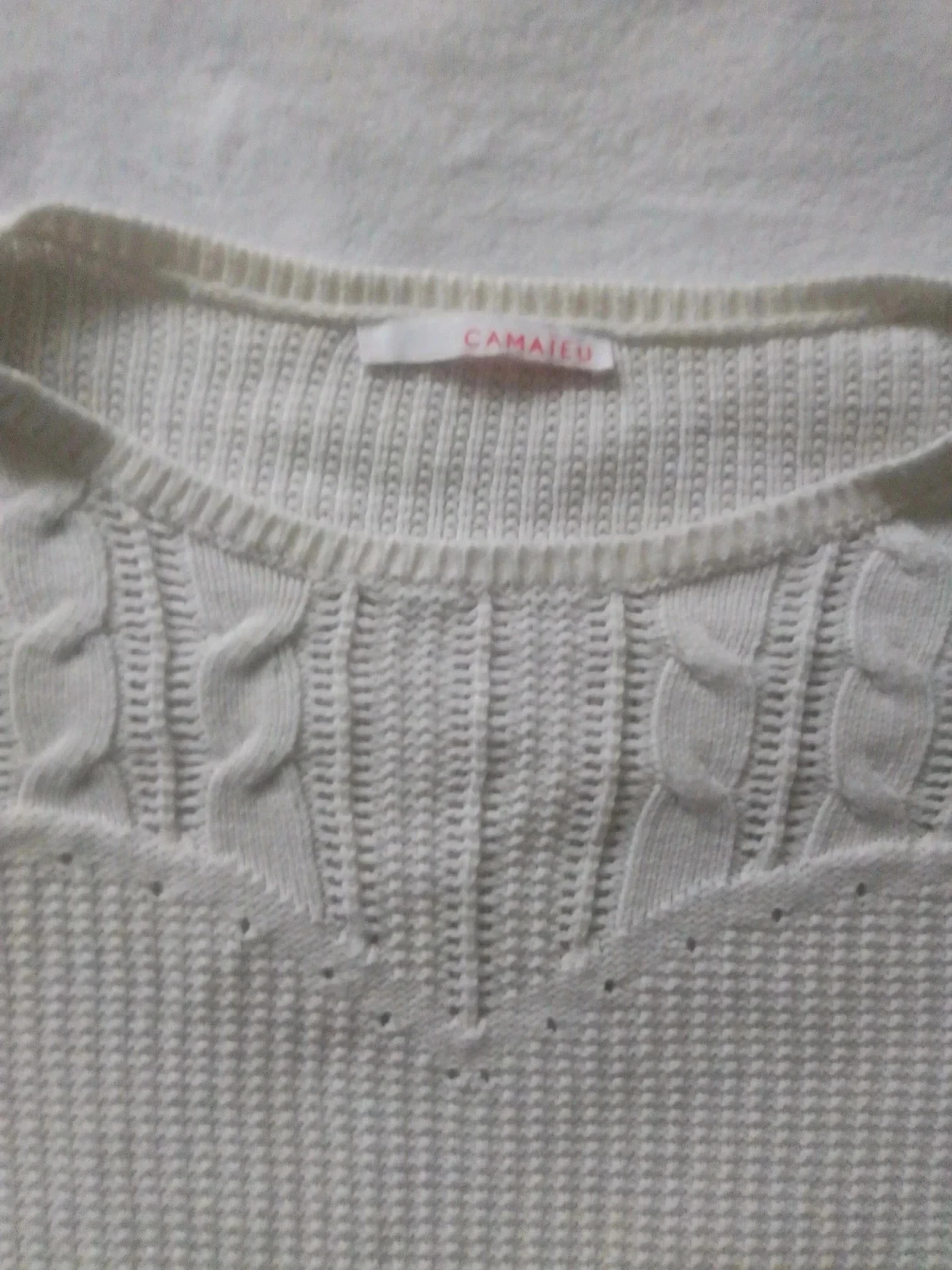 Petit pull blanc 38 – photo 2